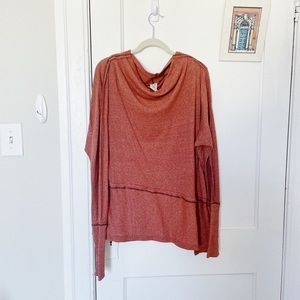 Freepeople orange sweater
